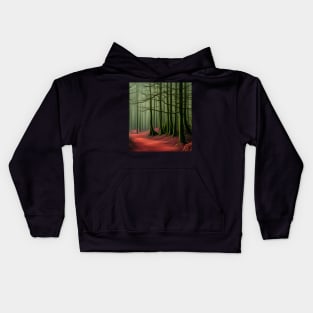 Haunted Forest Kids Hoodie